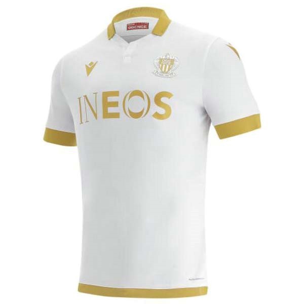 Tailandia Camiseta OGC Nice 2nd 2021-2022 Blanco